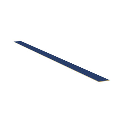 Panneau de pied de meuble Sinber Blue, L 96 po x H 4,5 po