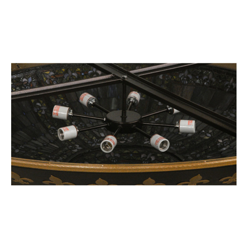 Fleur-de-lis 8 - Light Flush Mount
