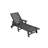 Chaise longue avec table d'appoint, ensemble de chaise longue surdimensionné 3 pièces, ensemble de patio, ensemble de conversation de patio, ensemble de conversation