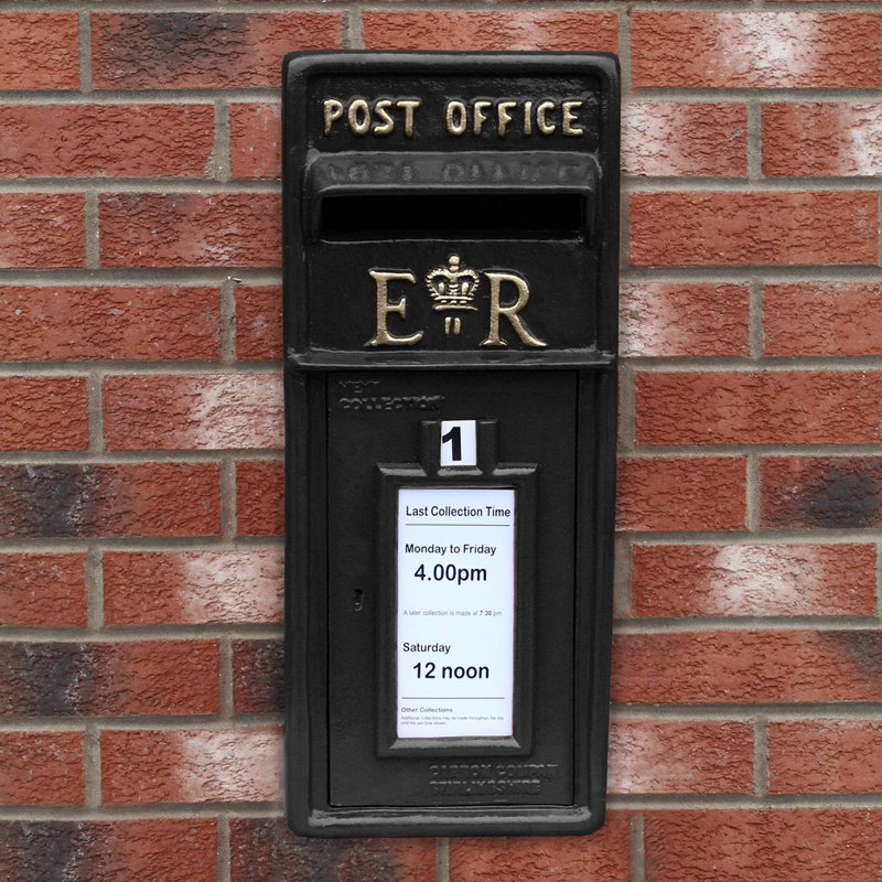Brennon Steel Wall Mounted Post Box