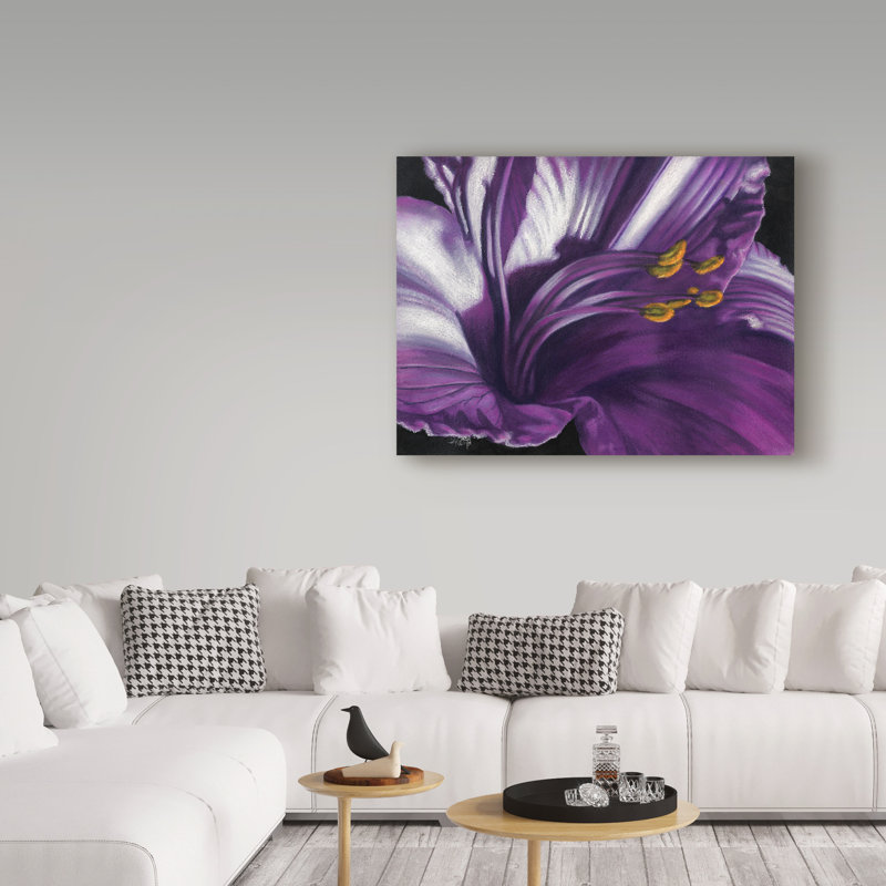 Adelphi Amethyst - impression sur toile tendue, H 35 po x l 47 po x P 2 po