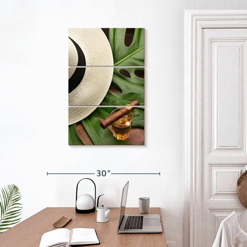 Senne Summer Cigar And Rum, 32" H x 20" W