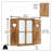 Landrum Hearts Shutter Mirror