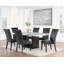 CHAISES NOIRES (ensemble de 2)