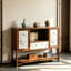 Buffet luxueux rétro de style chinois-132934485