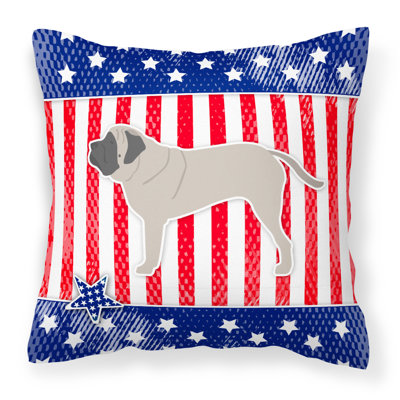 Patriotic Outdoor Throw Pillow