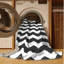 Tapis noir / blanc Adkins-1089664135