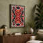 Radiant Star Design Art Deco - Wrapped Canvas-15018024-15018025