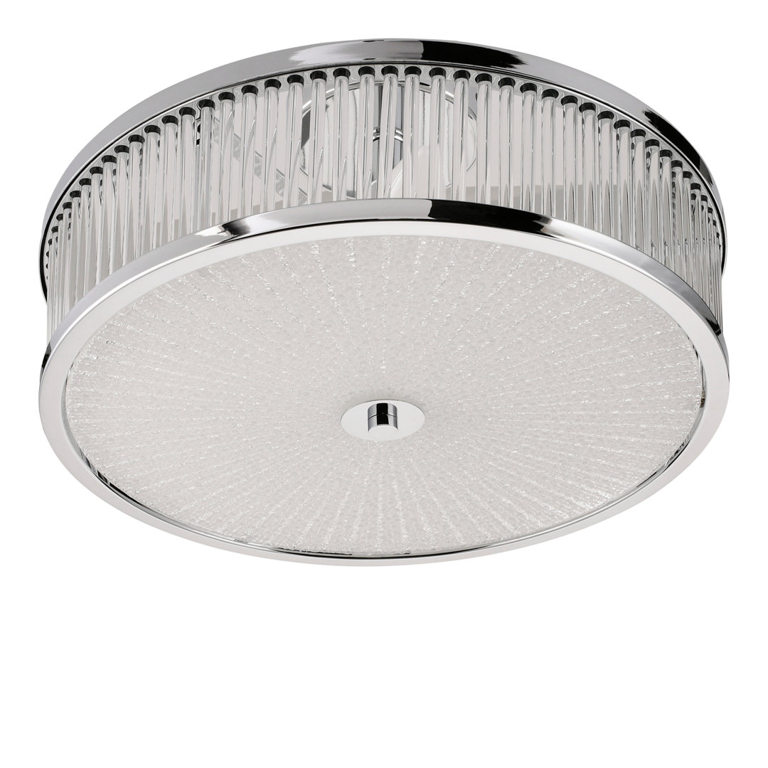 3-Light Flush Mount