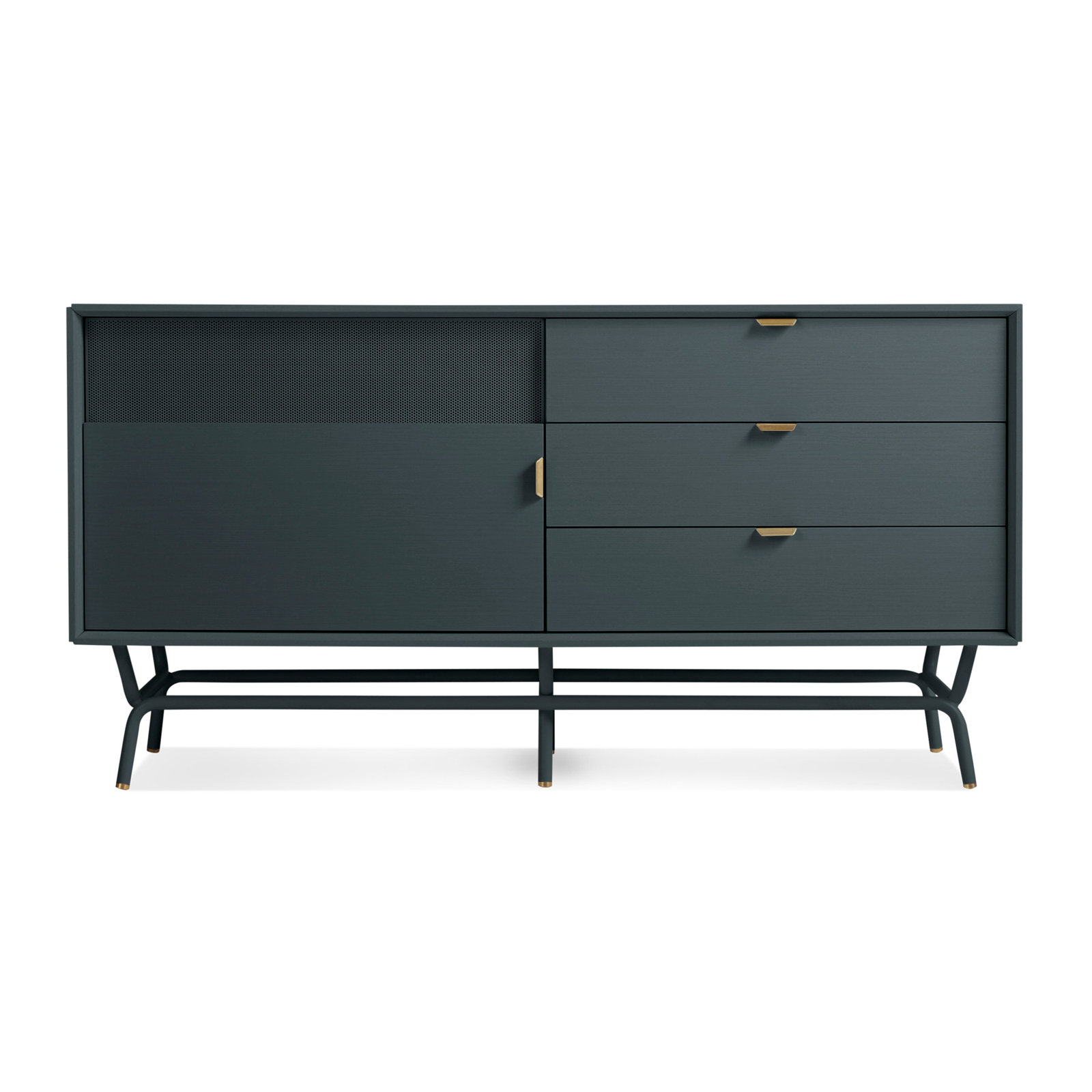 Dang 56'' Media Console, Navy Green