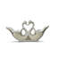 Vase de table double swan Bartol
