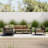 Smith 94'' Wide L-Shaped Powder Coated Aluminum Patio Sectional with Sunbrella® Cushions-1561624571-1550201905