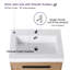 Meuble-lavabo simple 23,94 po avec plateau en résine