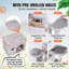 Arbre à chat pour chats d'intérieur, tour pour chat de 63 po avec 2 condos pour chat, poteau à griffes en sisal, hamac, perchoir supérieur, plateformes de saut, grand centre d'activité de mobilier pour chat avec ballon suspendu, gris clair-122724938