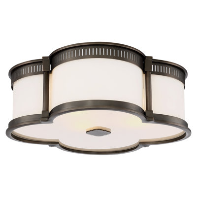 Leija Glass LED Flush Mount