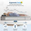 Gavivi 27cm Medium Gel Memory Foam Pocket Sprung Mattress-1048751943