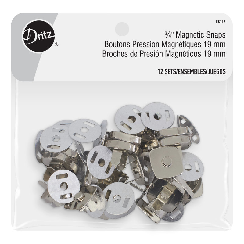 Boutons magnétiques 3/4 po Dritz