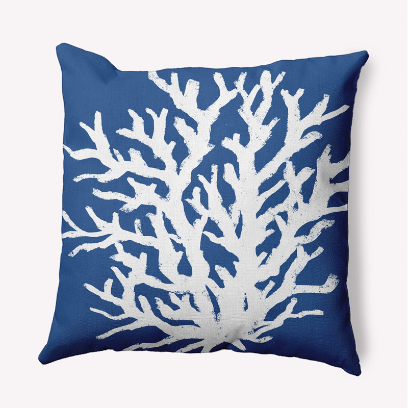  Housse et insert de coussin décoratif en polyester, Bleu marine, 20 po x 20 po