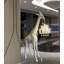 Luminaire de plancher de lustre en cristal girafe