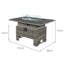 Icarus Rattan Rising Firepit Table-1503594195
