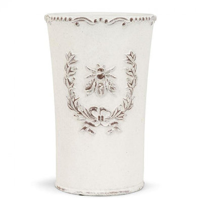 Grande abeille en relief dans un vase