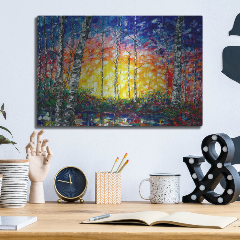 «Morning Breaks» par Lena Owens, H 12 po x l 16 po