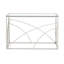 Ashlund 120cm Glass Top Console Table
