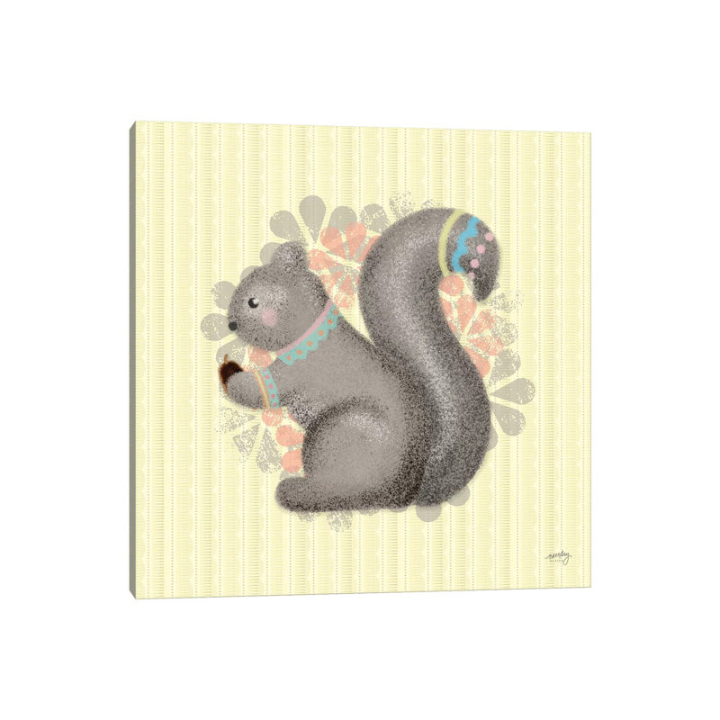 Woodland Babies IV by Noonday Design - Wrapped Canvas Gallery-Wrapped Canvas Giclée, 93.98 cm H x 93.98 cm W x 3.175 cm D