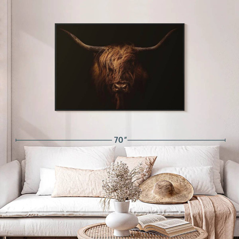 Vache Brampt, H 29 po x l 43 po