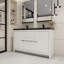 Ensemble de meuble-lavabo double 60 po Bayyinahi-651656425