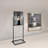 Floor Standing Poster Display Stand