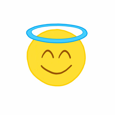 " Halo Emoji "