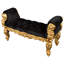 Banc en bois massif Rococo Arrondissement