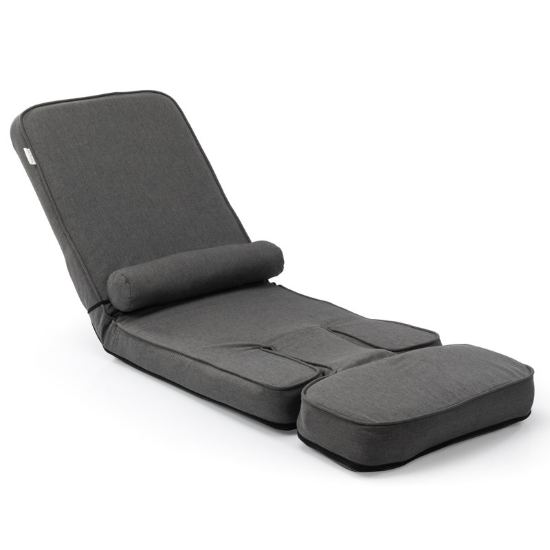 Fauteuil-lit ajustable, lit confortable, lit convertible gris qui améliore la posture