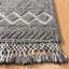 Tapis gris anthracite touffeté à la main Powell-967863286