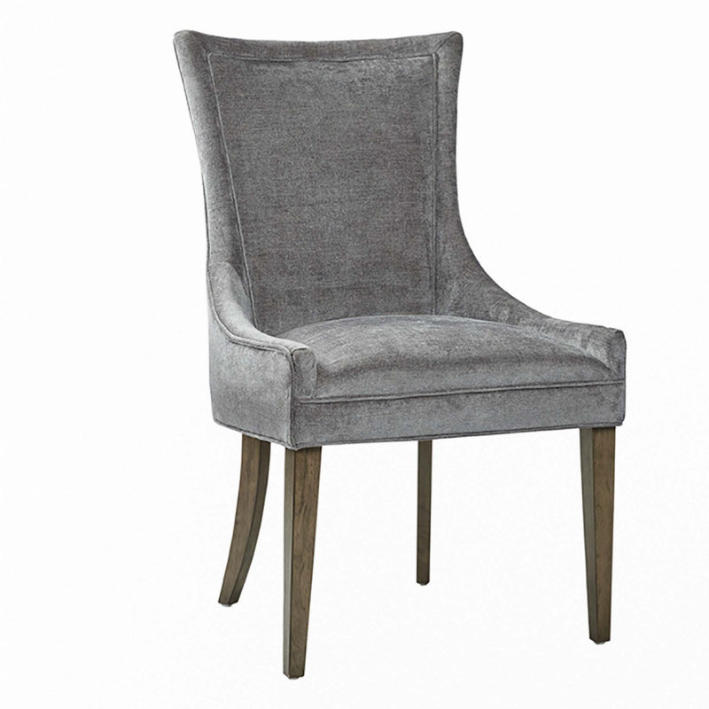 Chaise de salle à manger, Gris foncé