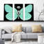 «Tiffany Butterfly» par Jodi, impression sur toile tendue 3 pièces-1081877246