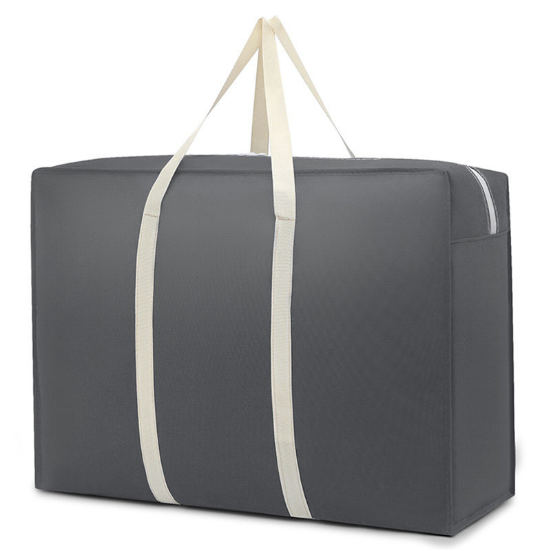 Sac de rangement mobile, Gray, H 9,84 po x l 9,84 po x P 0,79 po