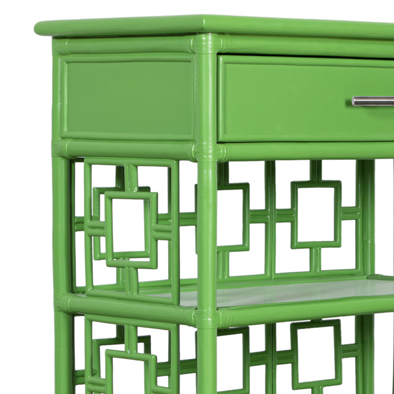 Sobe End Table, Bright Green