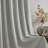 4 Pcs 100% Polyester Burlap Blackout Curtains For Bedroom Back Tab Curtains 4 Panels Set-863547341-863547332