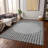  Machine Washable Indoor/Outdoor Chantille ACN994 Gray Area Rug-2000933049