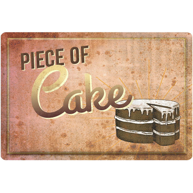Piece Of Cake by North 40 - Wrapped Canvas Print, 61cm H x 91cm W x 3.8cm D