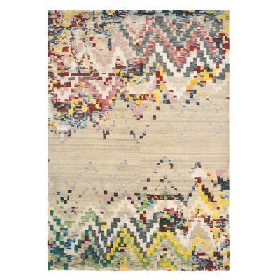 Yeti Abstract Area Rug