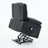 Black PU Remote-Controlled Heating and Massage Assistive Recliner for SeniorsI-1970055675
