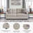Dionnah 75'' Upholstered Sofa-87749367