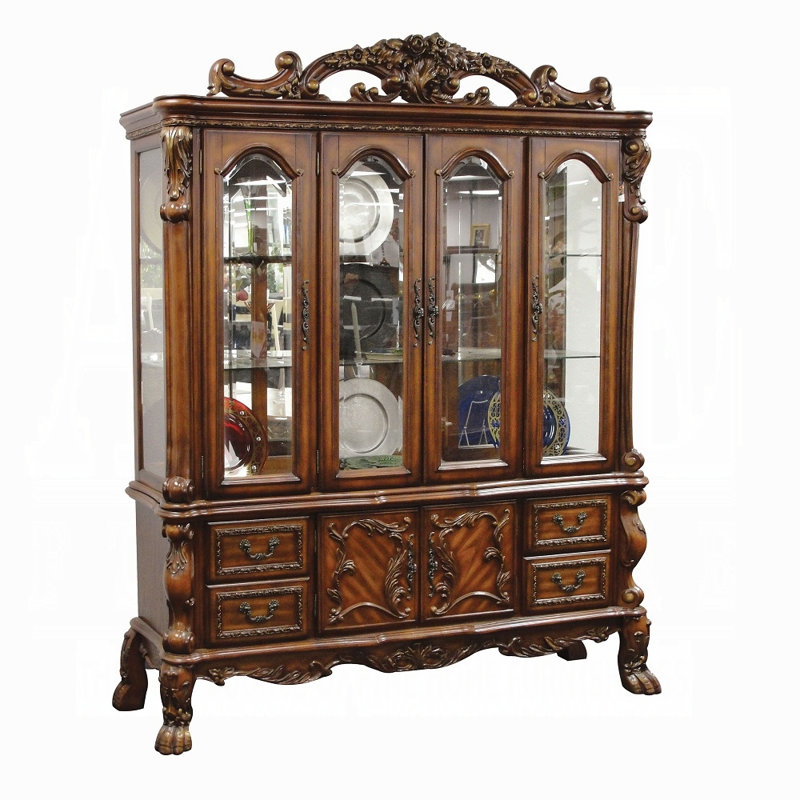Buffet et huche en chêne cerise Ortega, Chêne cerise