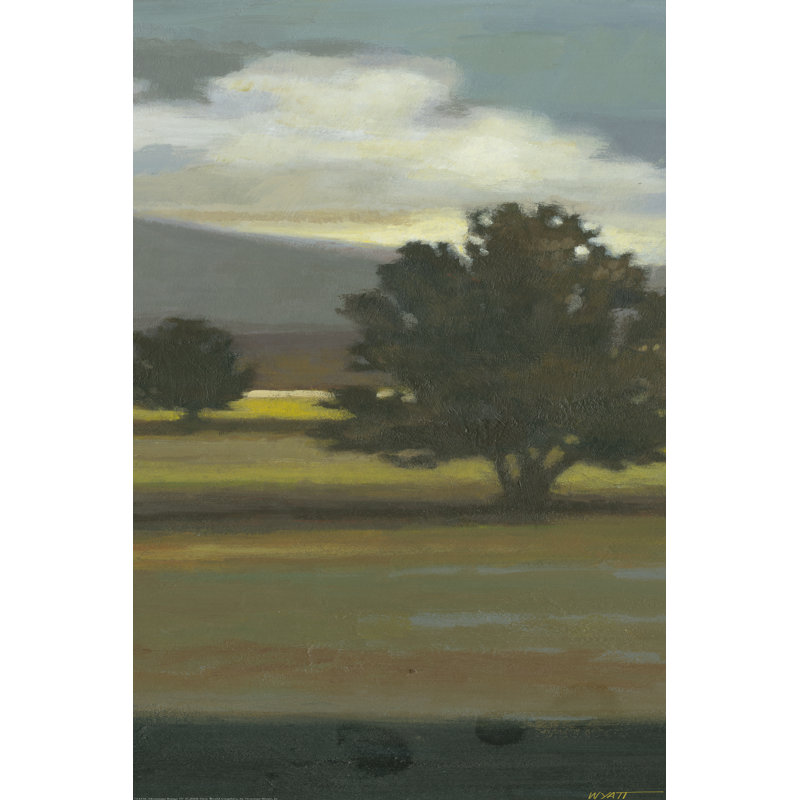 Mountain Range IV by Norman Wyatt Jr. - Wrapped Canvas Painting, 91cm H x 61cm W