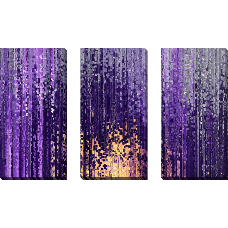 Matthew 5: 14. «Light of the World» par Mark Lawrence - ensemble de 3 impressions sur toile tendue