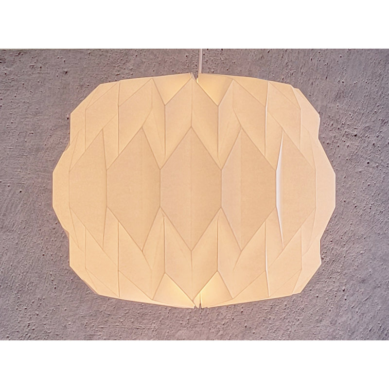 11'' H Paper Oval Pendant Shade