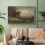 Paysage rétro DCXCV - reproduction de cadre flottant sur toile-1444779846-1444779845